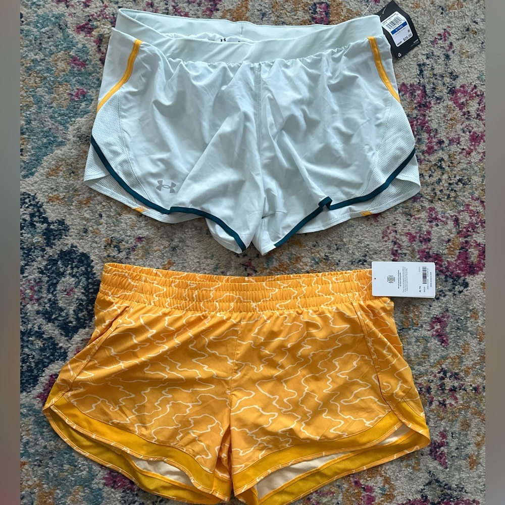 Under Armour & Athleta Women's Shorts Set. XL. NWT.